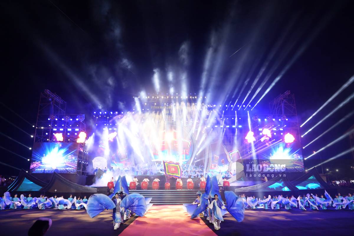 Quy mô hoành tráng của lễ khai mạc 