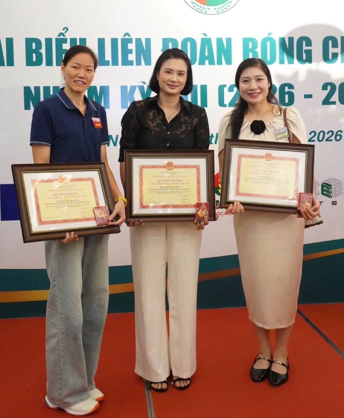 Ngọc Hoa, Kim Huệ và Phạm Thị Yến là những ngôi sao bóng chuyền Việt Nam một thời. Ảnh: Bóng chuyền Việt Nam