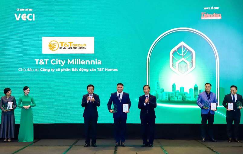 T&T City Millennia được Trao chứng nhận Dự án Đáng sống năm 2025. Ảnh: T&T Group