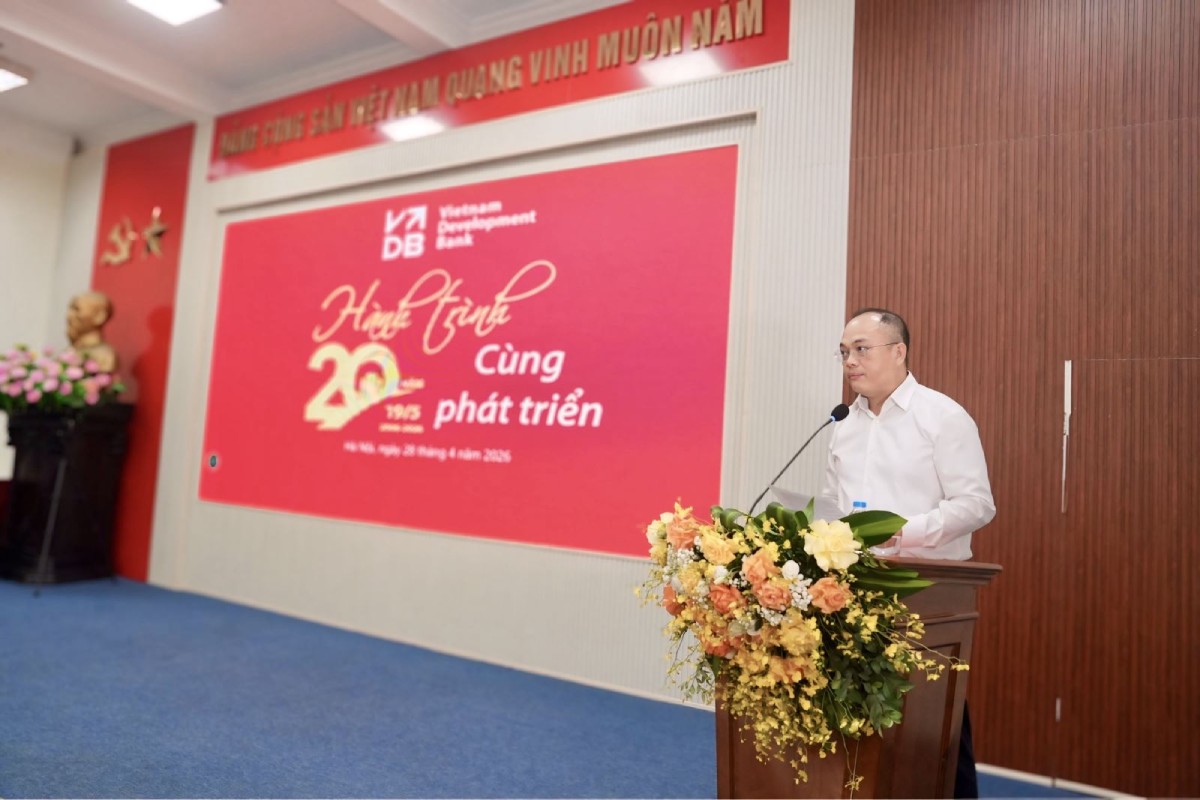 Mr. Le Van Hoan - Secretary of the Party Committee, Chairman of the VDB Board of Directors. Photo: VDB