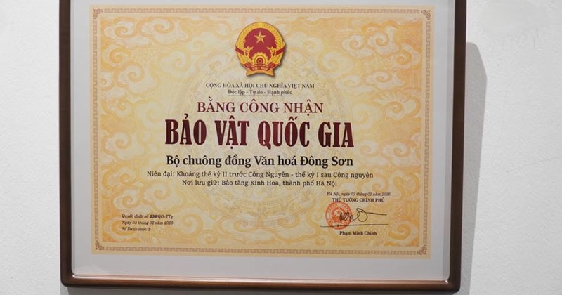 Báu vật quốc gia mang đậm văn hóa Đông Sơn