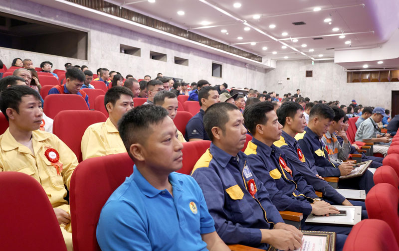 Good workers of the Capital in 2025. Photo: Manh Quan