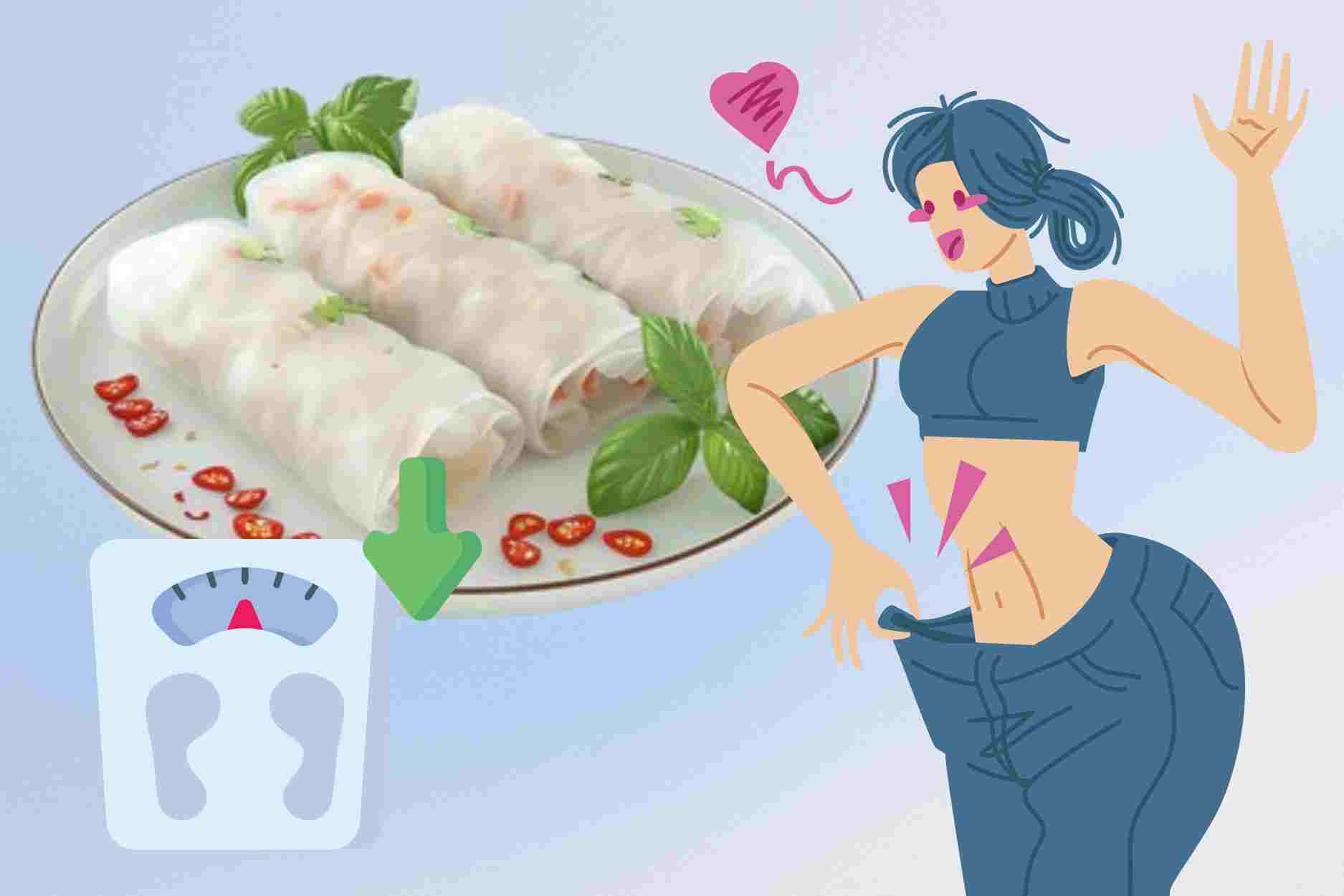 Comment manger des bánh cuốn le matin sans craindre de prendre du poids