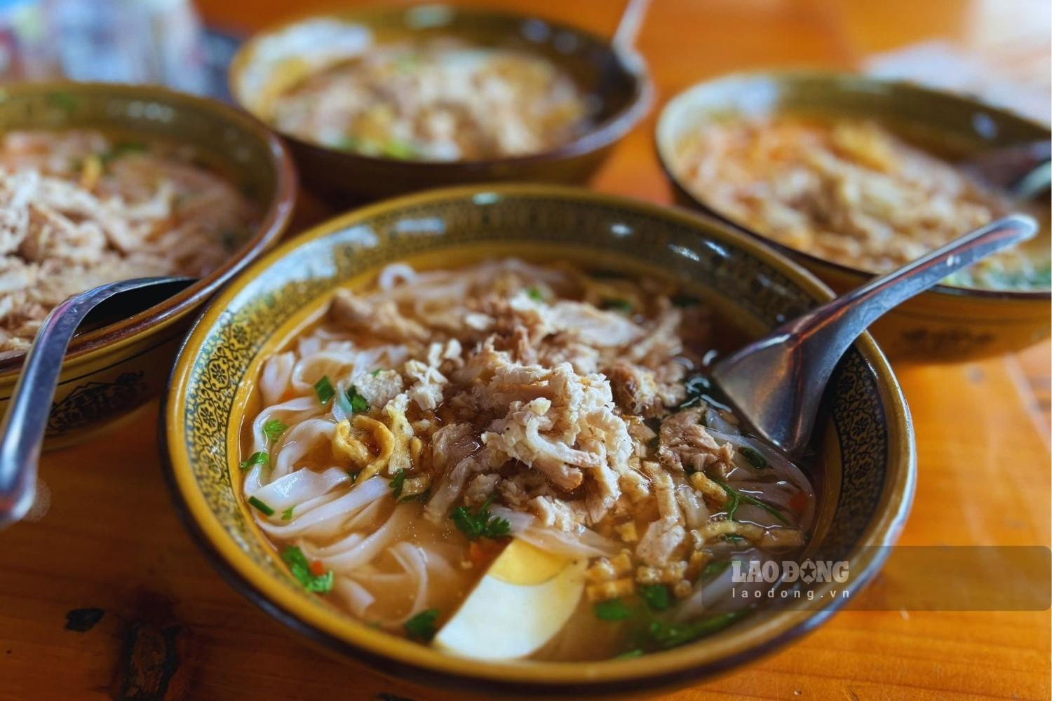 Phở cốn sủi ban đầu có nguồn gốc từ người Hoa, sau này được biến tấu để trở thành đặc sản của Lào Cai. Ảnh: Nguyễn Đạt