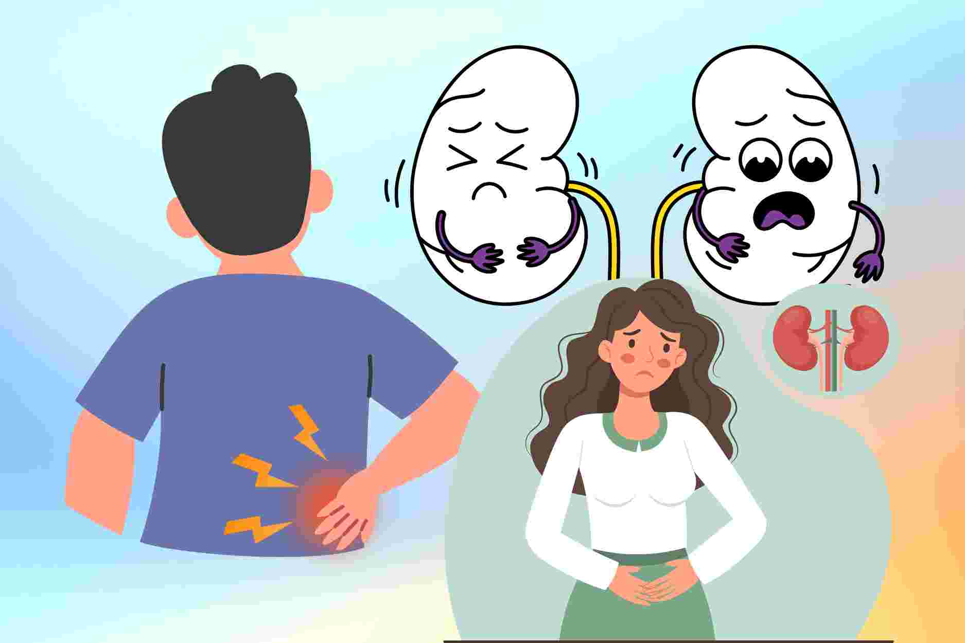 How to quickly distinguish between normal back pain and kidney pain