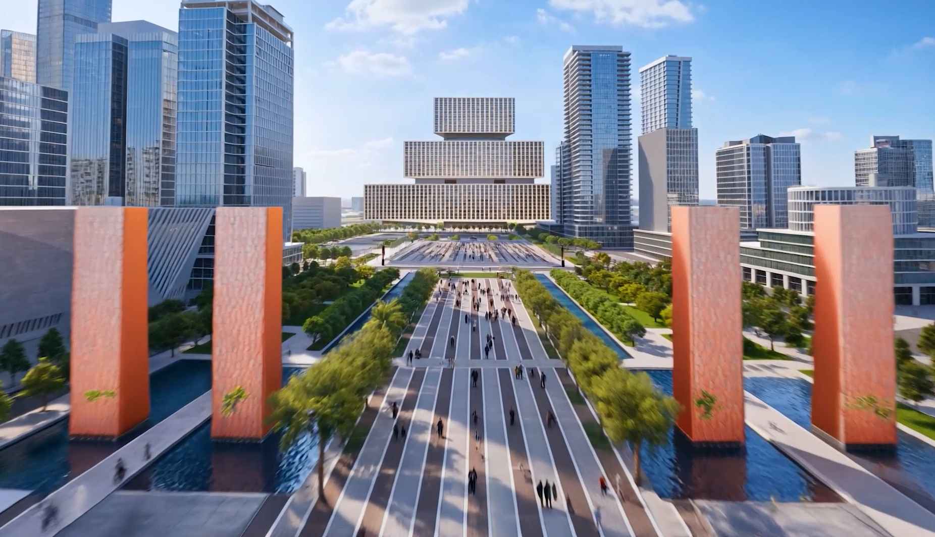 Phối cảnh phân khu 