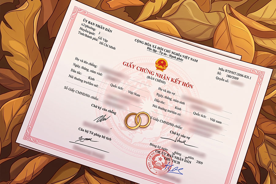 Fournir de fausses informations pour obtenir un certificat de statut matrimonial est sanctionné