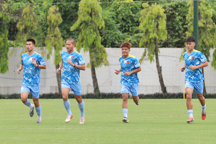 U19 Việt Nam hướng tới giải U19 Đông Nam Á 2026 với sự chuẩn bị kĩ lưỡng. Ảnh: VFF