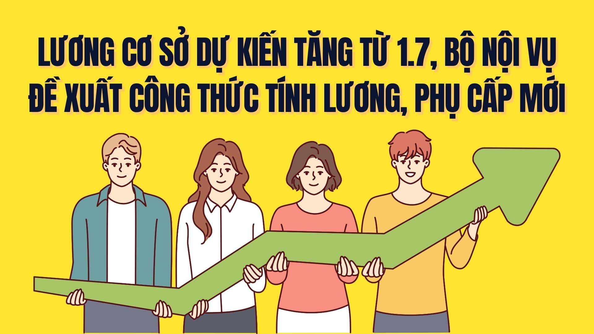 기본 급여는 7월 1일부터 인상될 예정이며, 내무부는 새로운 급여 및 수당 계산 공식을 제안합니다