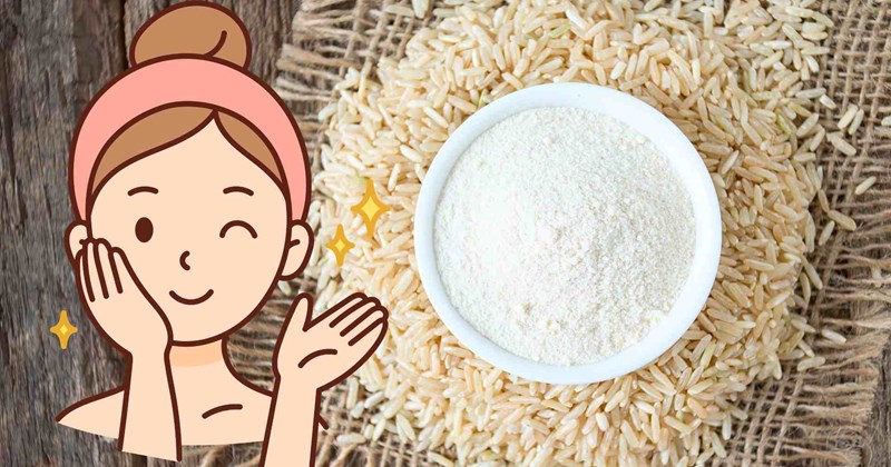 Bí quyết làm đẹp từ bột gạo giúp da chống lão hóa