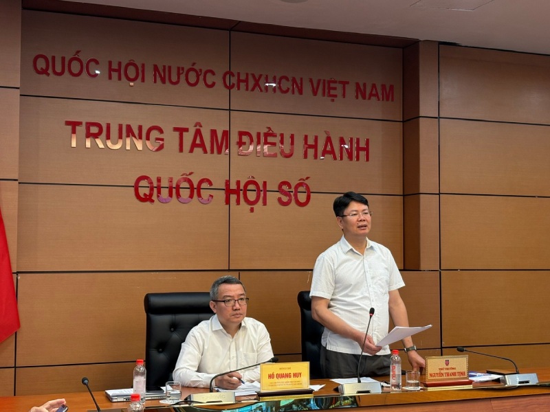 Deputy Minister of Justice Nguyen Thanh Tinh said that, according to the plan, by July 10 at the latest, localities must send initial reports to the Steering Committee. Photo: Ministry of Justice