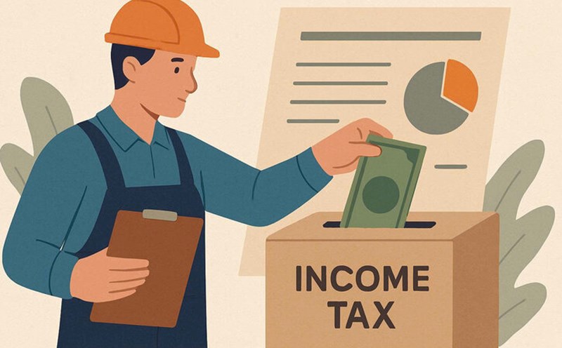 Bonne nouvelle: Les entreprises dont le chiffre d'affaires est inférieur à 1 milliard de dongs bénéficient d'un remboursement de l'impôt payé. Photo: Đức Vân.