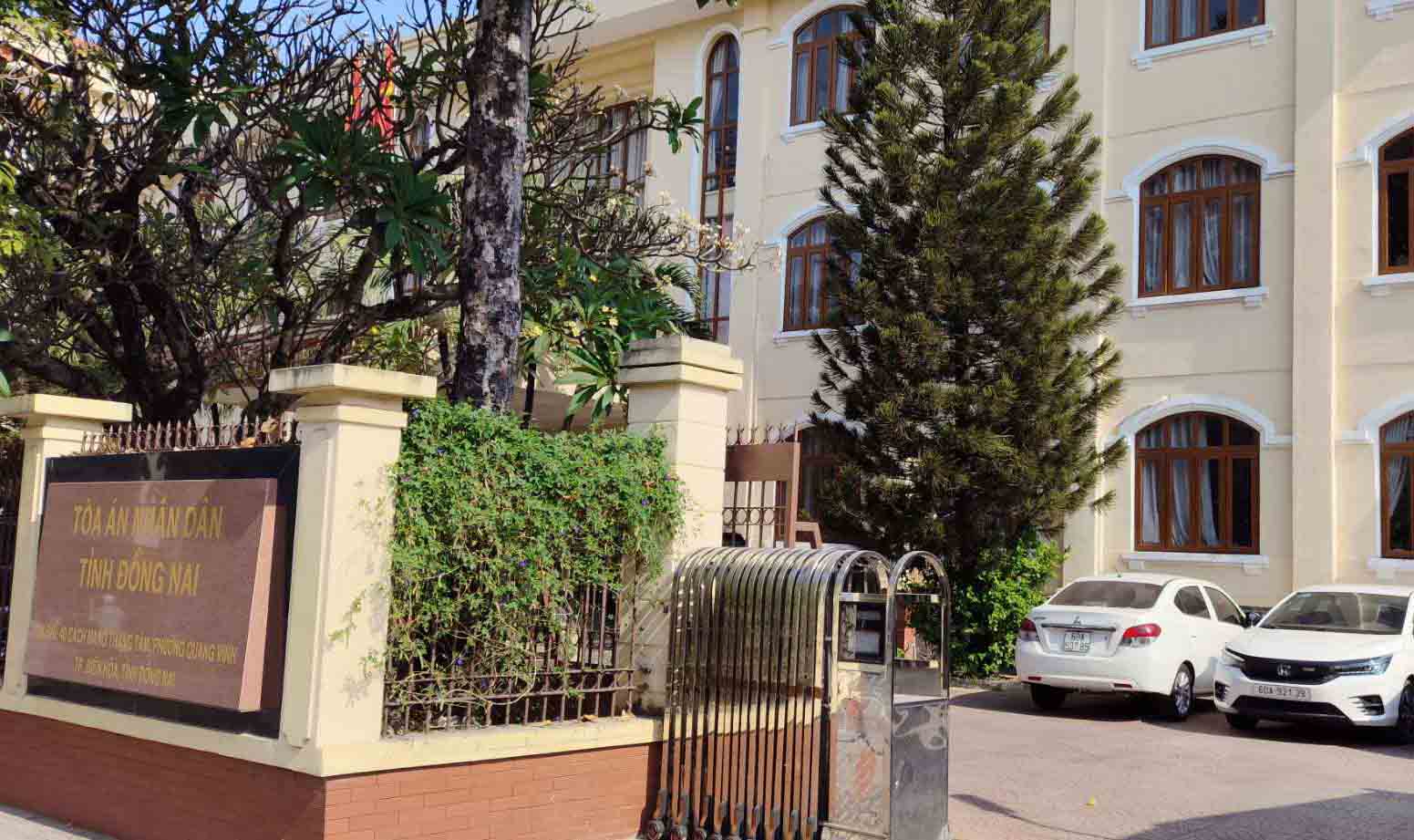 Dong Nai Provincial People's Court. Photo: dongnai. gov. vn