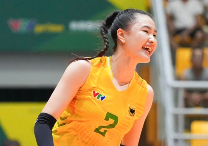 Phụ công Kim Thanh không dự Cúp VTV9 - Bình Điền 2026 cùng VTV Bình Điền Long An. Ảnh: Bóng chuyền Việt Nam