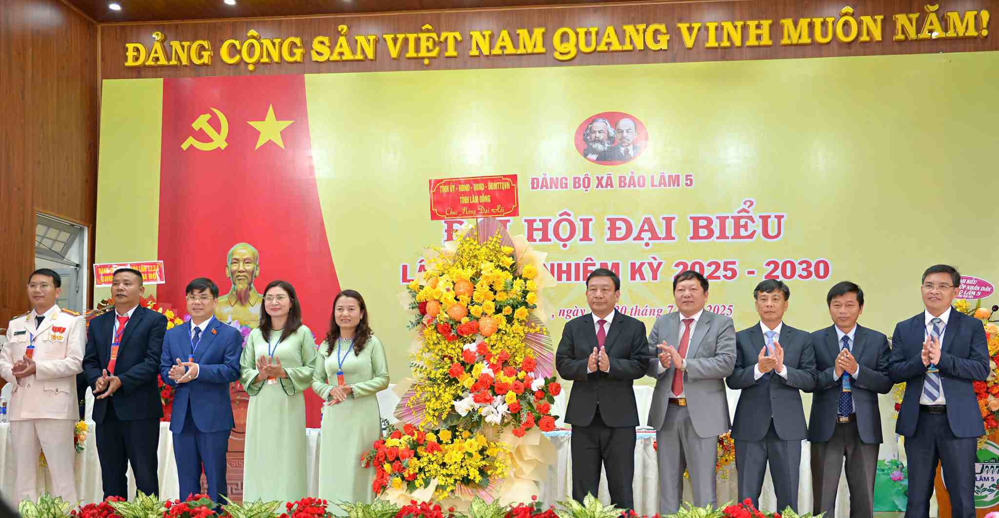 Đại hội Đảng bộ xã Bảo Lâm 5 lần thứ I, nhiệm kỳ 2025 - 2030 là dấu mốc để địa phương bứt phá, phát triển. Ảnh: Phúc Khánh 