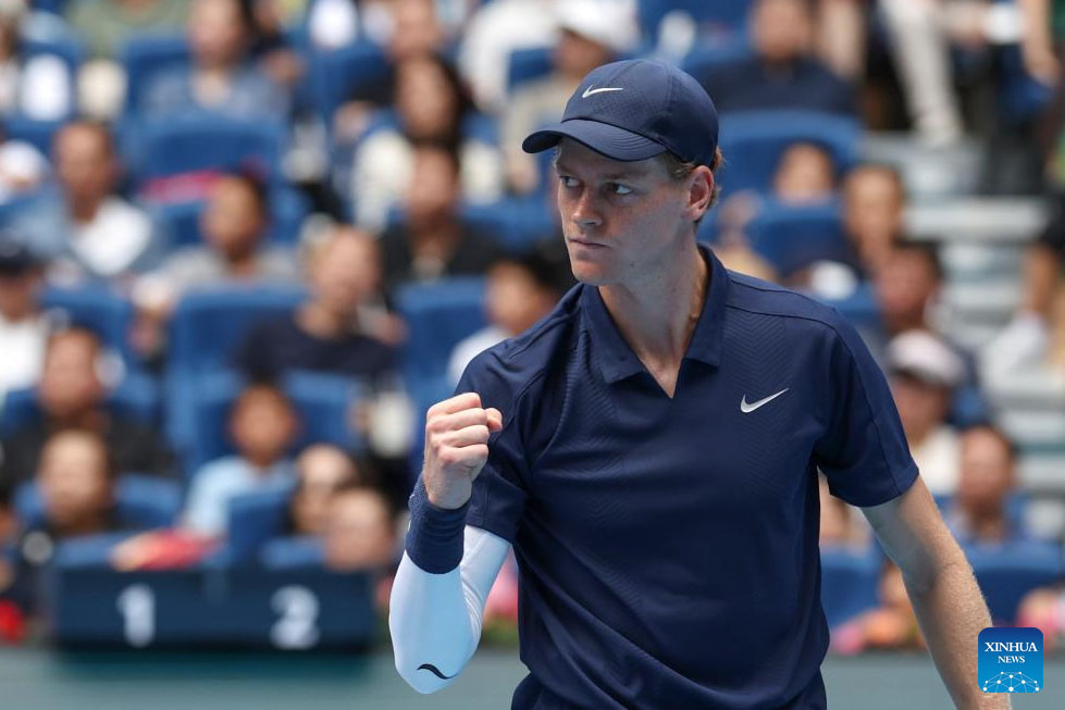 Tennis player Jannik Sinner. Photo: Xinhua