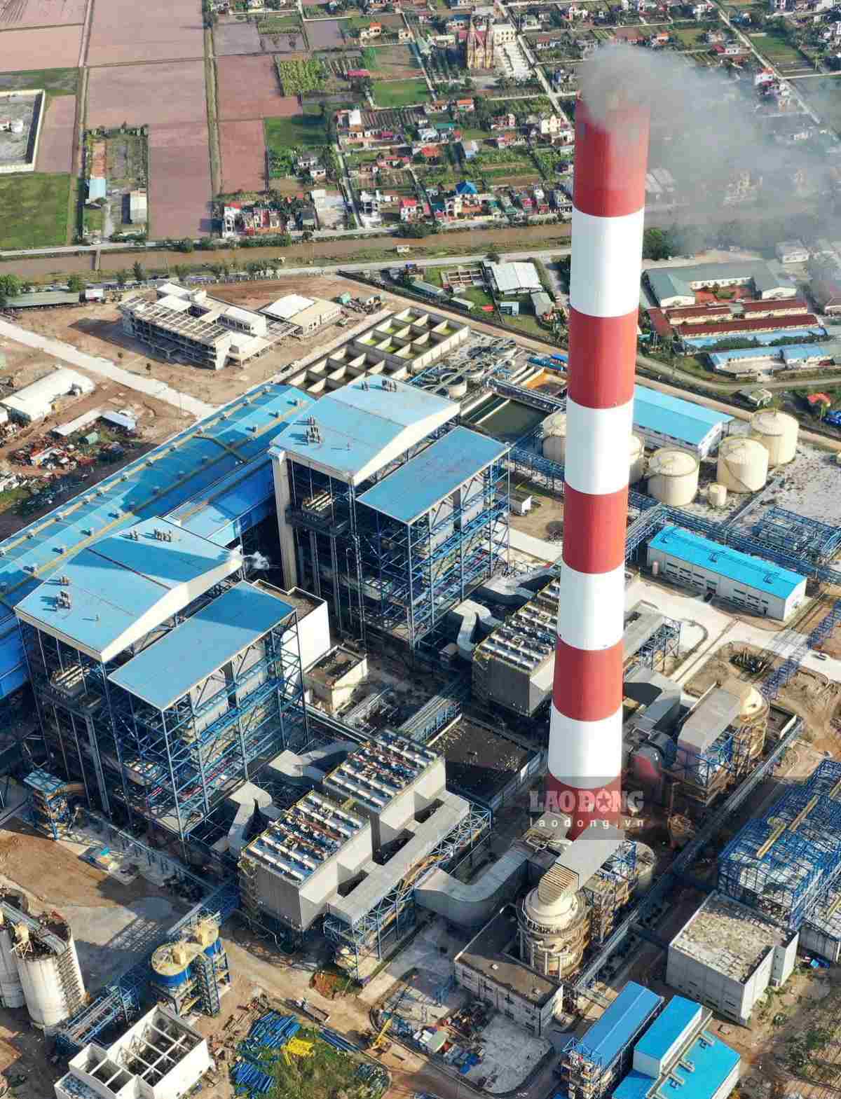 Toàn cảnh Nhà máy Nhiệt điện Thái Bình 2. Ảnh: Hà Vi