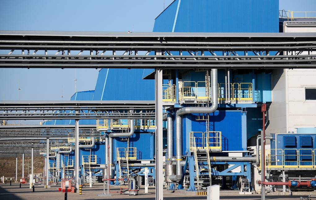 Russia announced that the TurkStream gas pipeline has just been attacked by a UAV. Photo: TASS