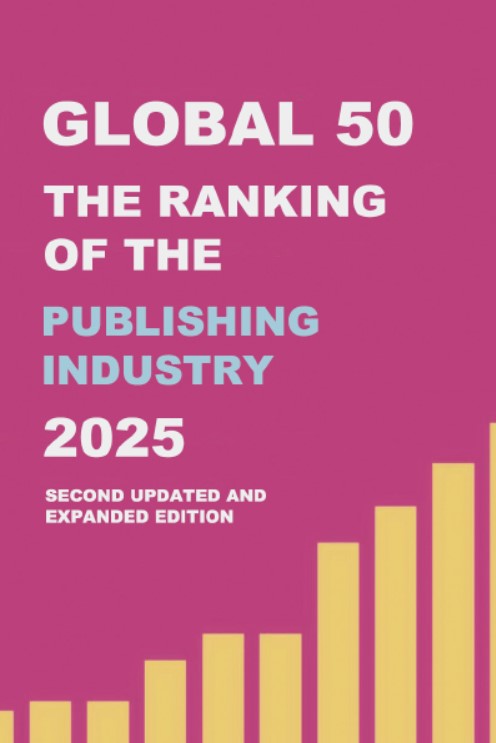 Báo cáo thường niên “Global 50 Publishing Ranking 2025” của Công ty tư vấn ngành xuất bản Rüdiger Wischebart. Ảnh: Rüdiger Wischebart
