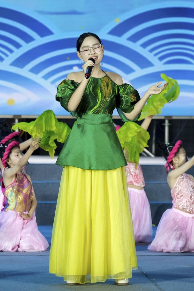 Sở hữu giọng hát trong trẻo, nhẹ nhàng mà đầy cuốn hút, Ngọc Diệp được đánh giá là 