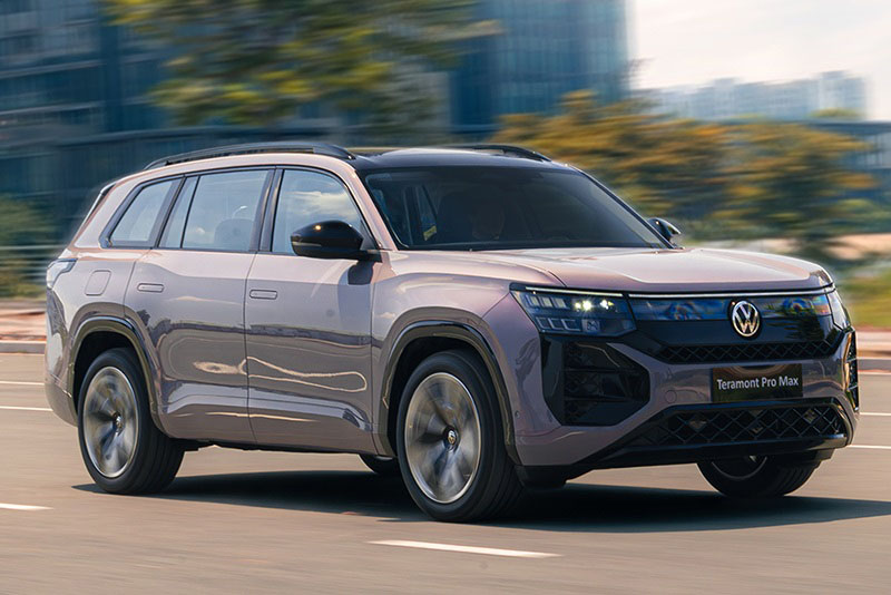 폭스바겐 테라몬트 프로는 2,0 TSI 268마력 엔진, 6세대 4MOTION 구동을 사용합니다. 사진: 탄 트엉