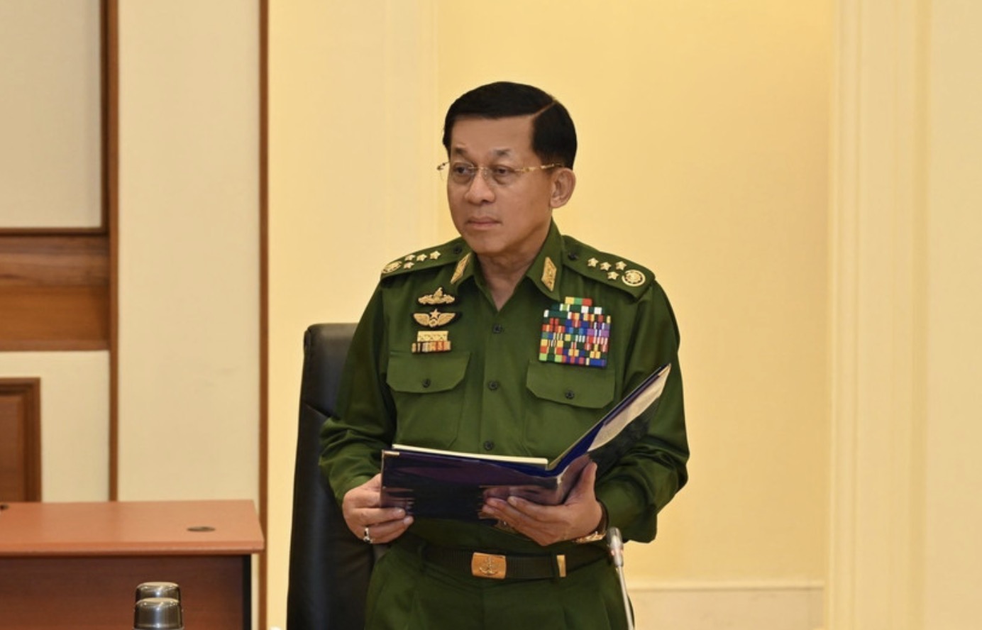Mr. Min Aung Hlaing - head of the Myanmar military government - has been elected president of this country. Photo: Xinhua
