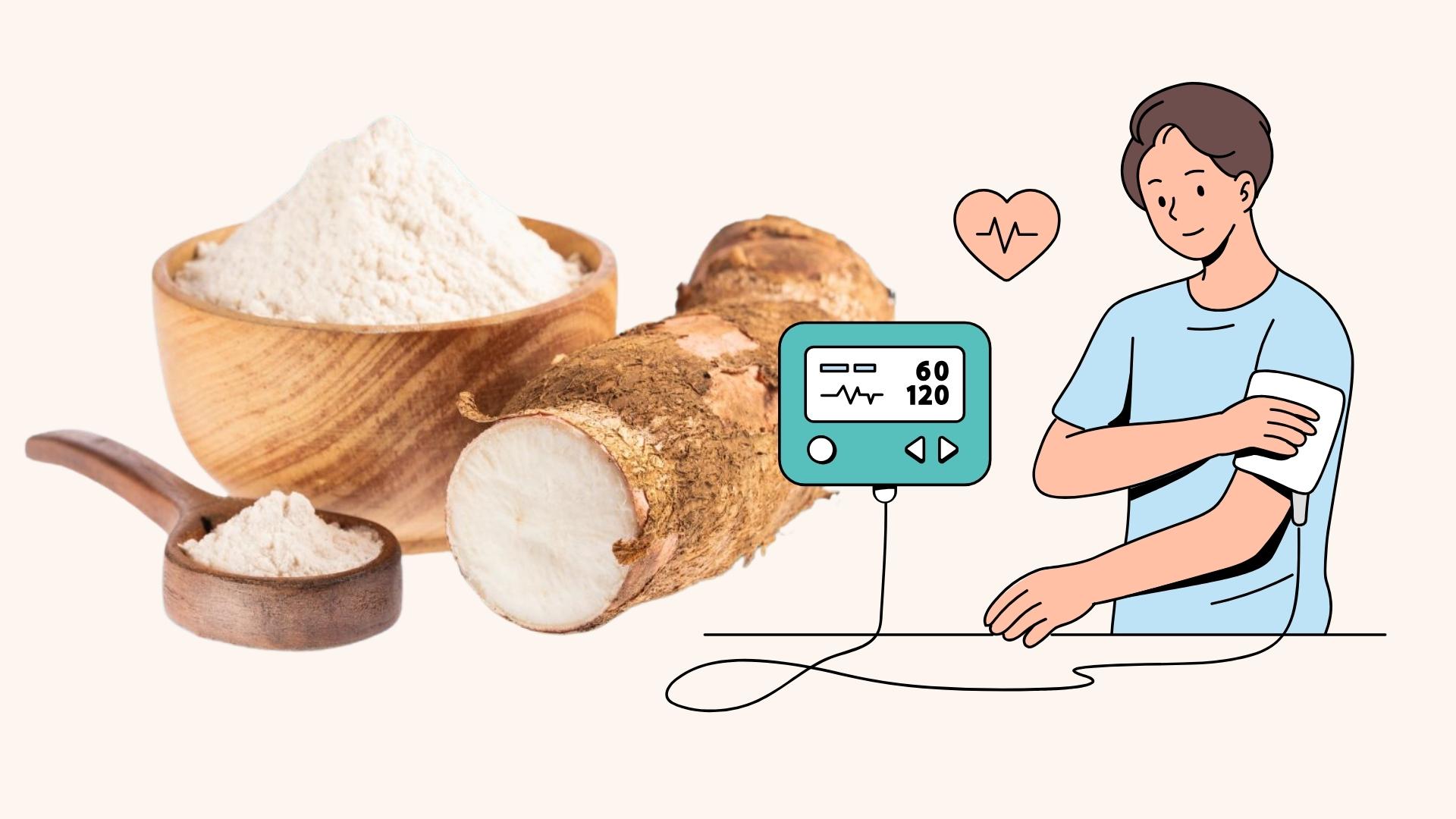 How to use tapioca starch good for people with high blood pressure. Graphics: Linh Dan