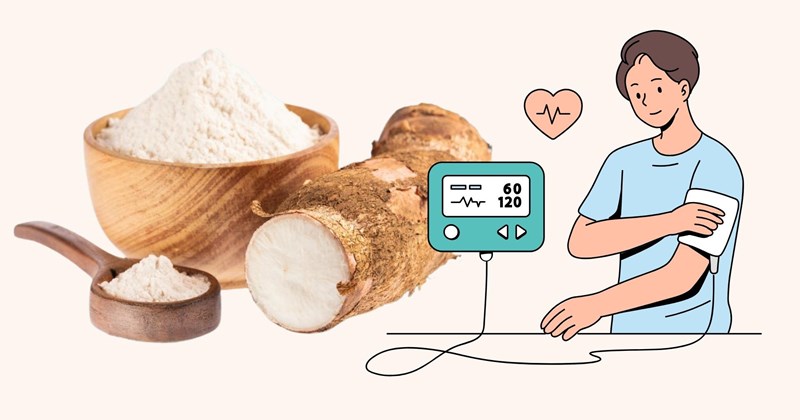 Cách dùng bột dong riềng tốt cho người cao huyết áp