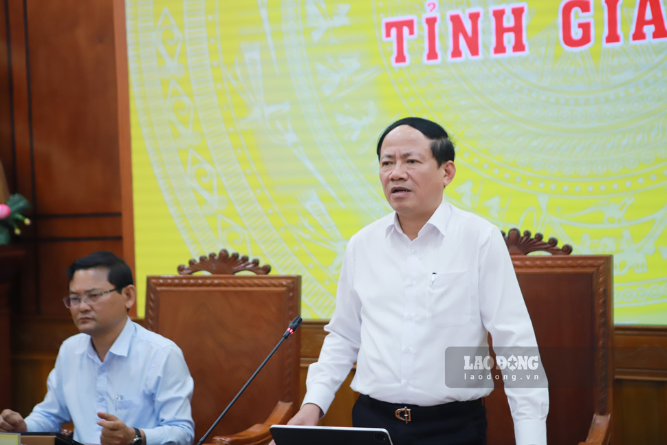 Chủ tịch UBND tỉnh Gia Lai Phạm Anh Tuấn chỉ đạo. Ảnh: Hoài Phương