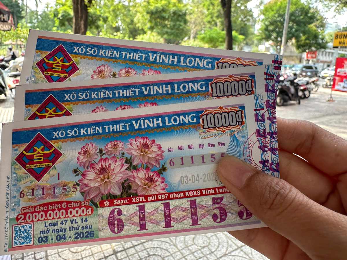 Today's lottery includes Vinh Long, Binh Duong and Tra Vinh. Photo: The Toan