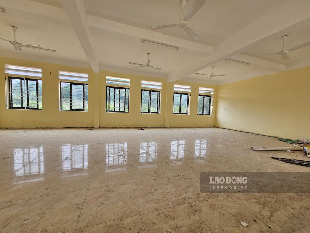 Dự án giai đoạn 1 được hoàn thiện từ cuối năm 2025 và đang chờ vốn để triển khai giai đoạn 2 (làm nhà đa năng, nhà lớp học bộ môn, sân và hạng mục phụ trợ).  