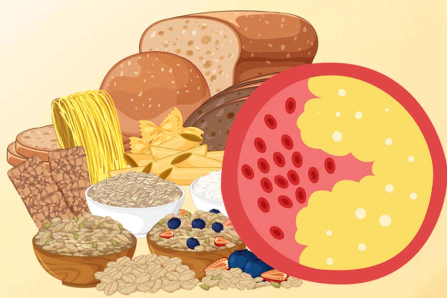 Notes when using cereals to control blood fat