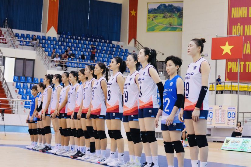 The Hanoi women's volleyball team has just had the task of competing in the 2026 National Club Championship and will also participate in the X-2026 National Sports Festival. Photo: VFV