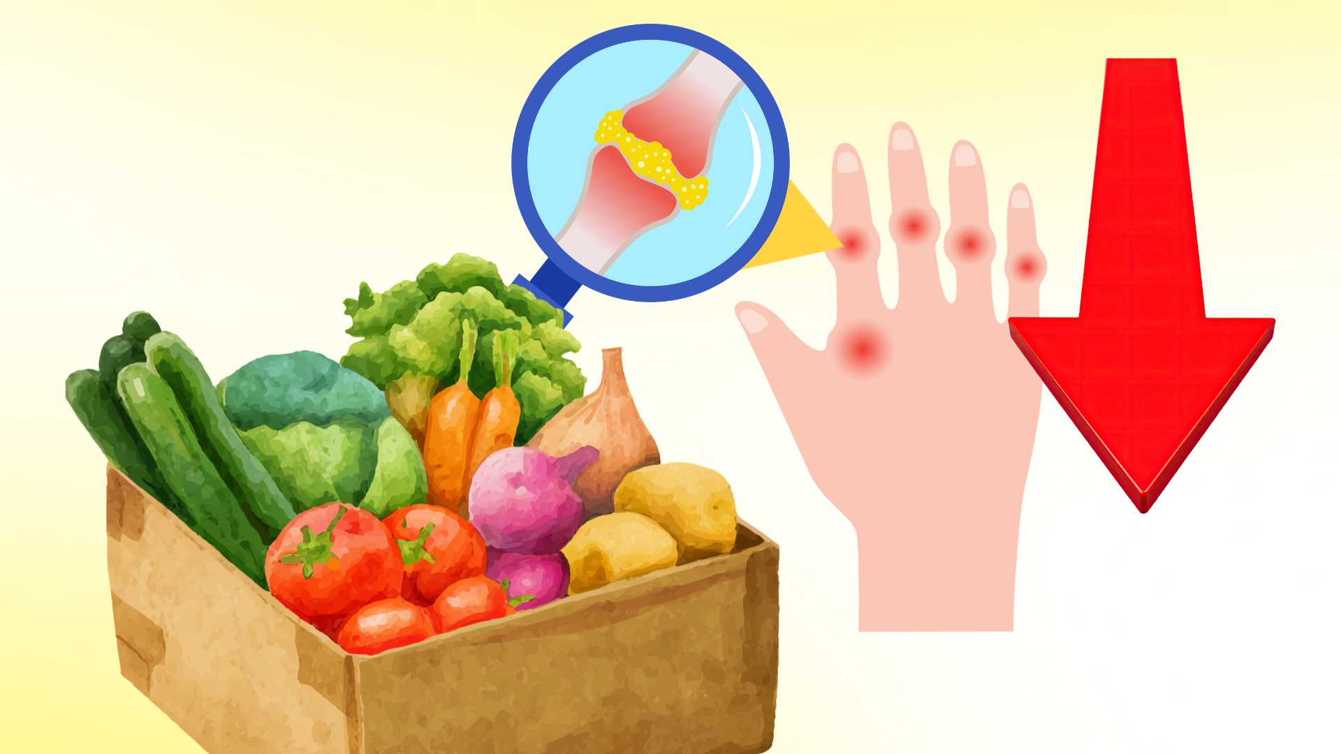 Tell you 4 types of tubers and fruits that help reduce the risk of increased uric acid