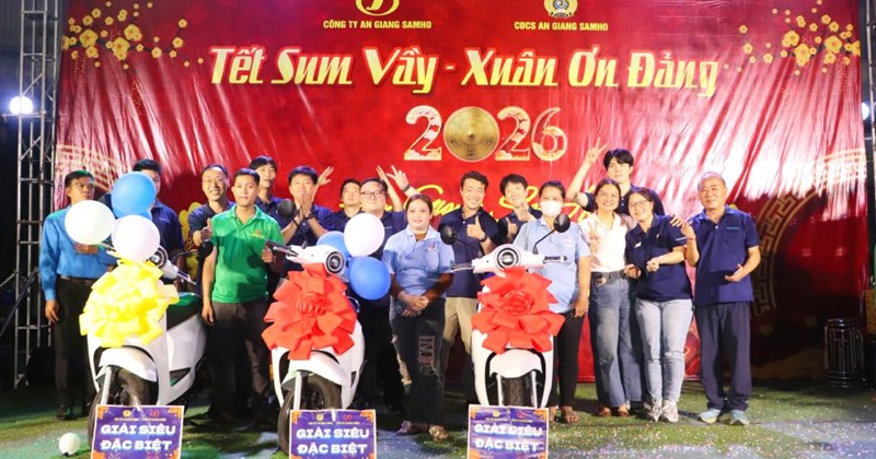 Công đoàn cơ sở Samho An Giang: Chỗ dựa vững chắc cho đoàn viên