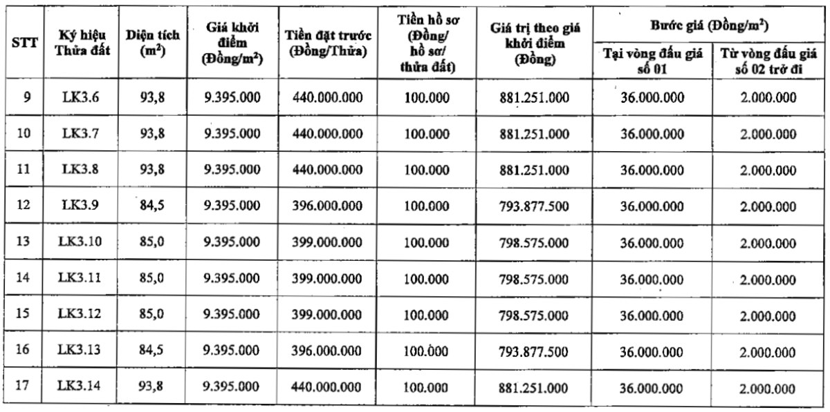 Ảnh: Công ty Đấu giá Hợp danh Số 5 - Quốc gia