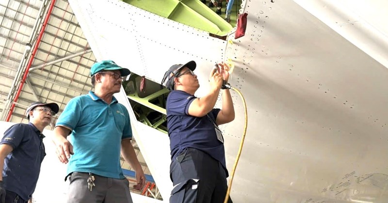 Ứng dụng công nghệ số, tăng năng suất bảo dưỡng máy bay