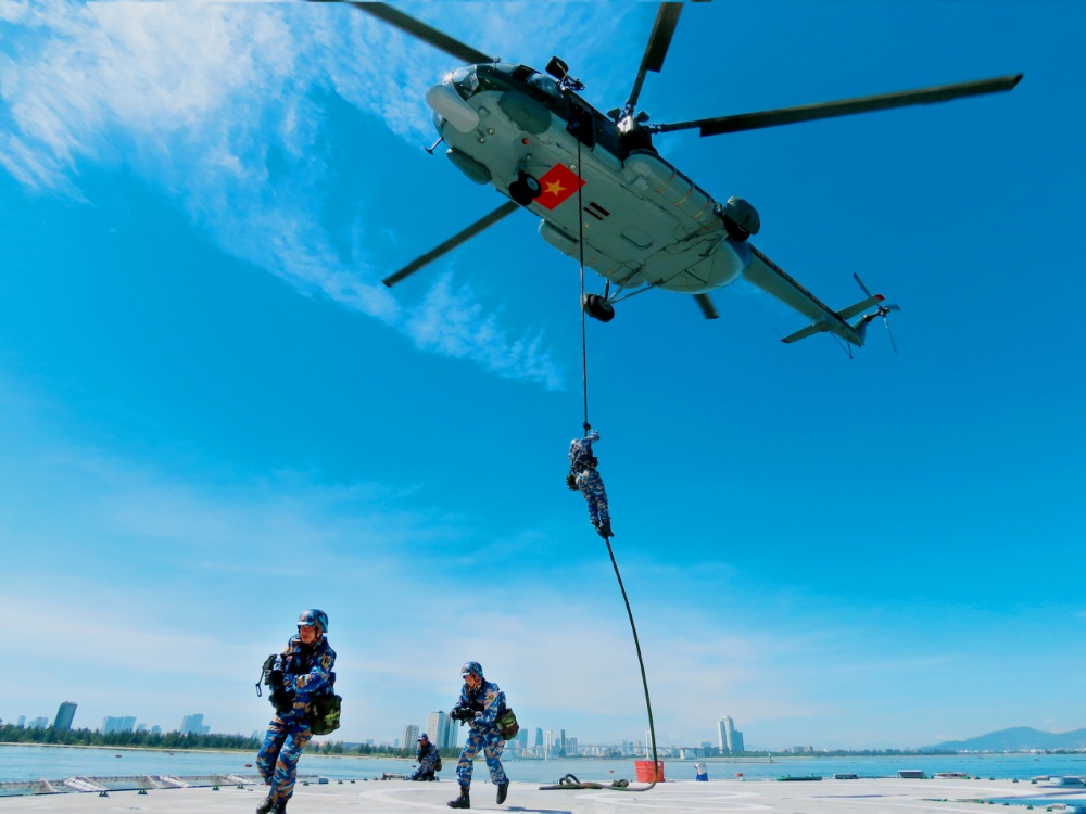 Naval Special Forces Brigade 126 is an elite special force trained closely in the direction of elite, elite, and modern. Photo: Vietnam Navy