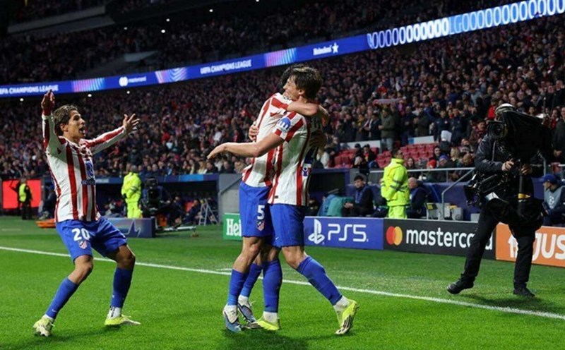 Atletico đang hướng tới trận chung kết 1 lần nữa sau 10 năm. Ảnh: AFP