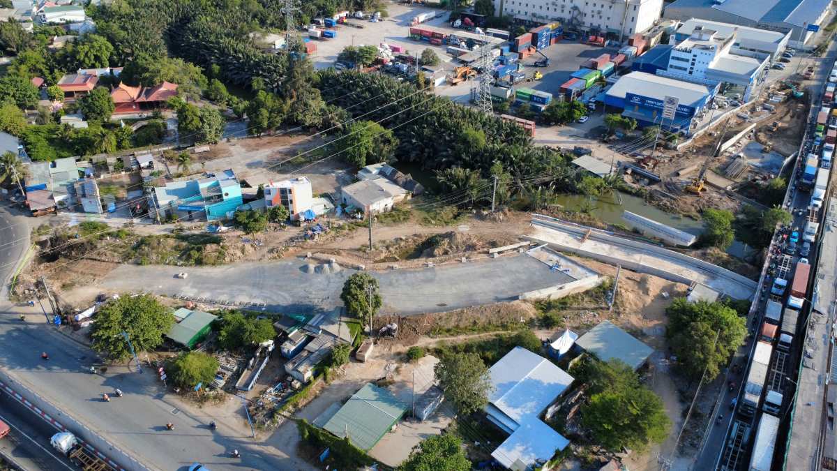 Trong tháng 5 dự án sẽ có 100% mặt bằng. Ảnh: Anh Tú