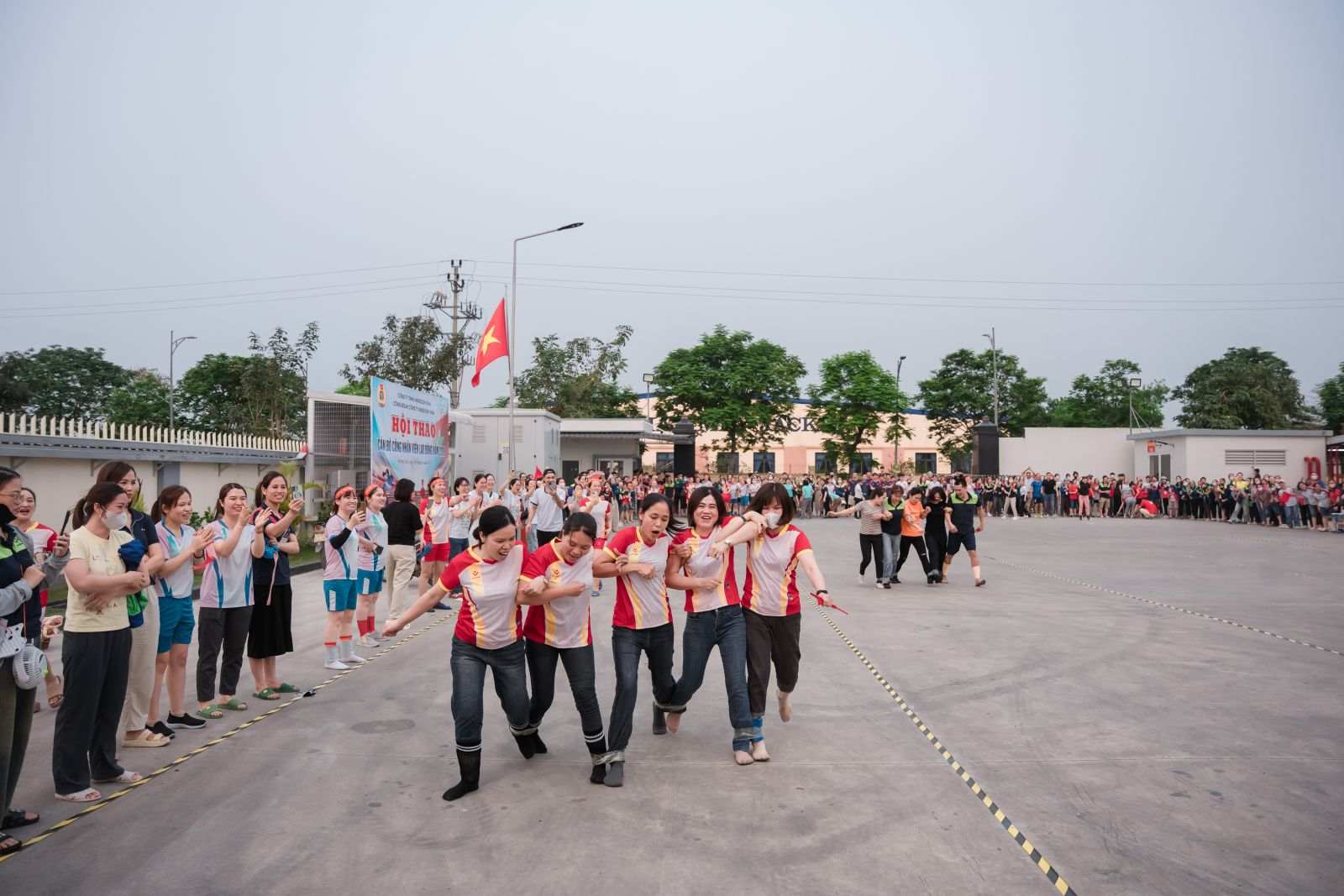 Sôi nổi hội thao công nhân tại Công ty TNHH Innoflow Vina