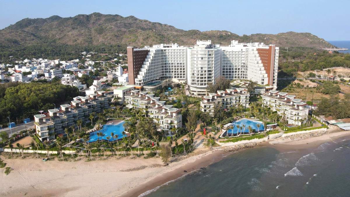 Charm Resort Long Hai opened on April 30 with more than 330 rooms but quickly became fully booked. Photo: Khanh Nam