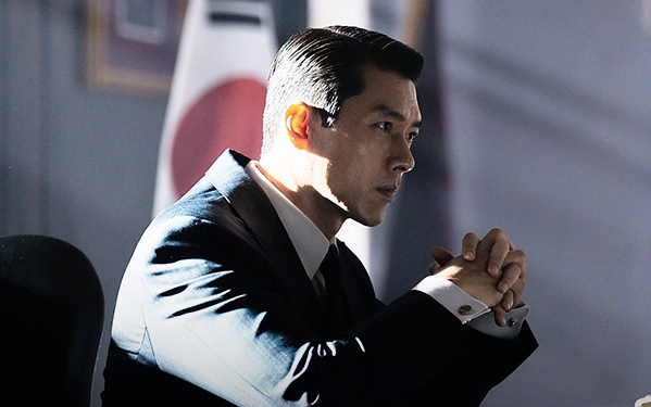 Hyun Bin's image in the movie. Photo: Producer