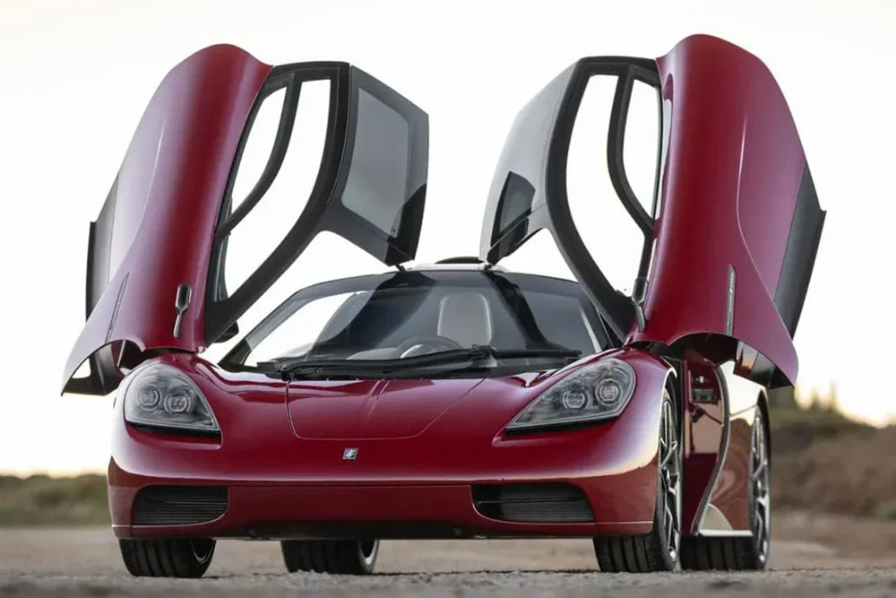 The Gordon Murray T.50 limited edition supercar was auctioned for more than 8 million USD, nearly 3 times higher than the initial listed price. Photo: Gordon Murray