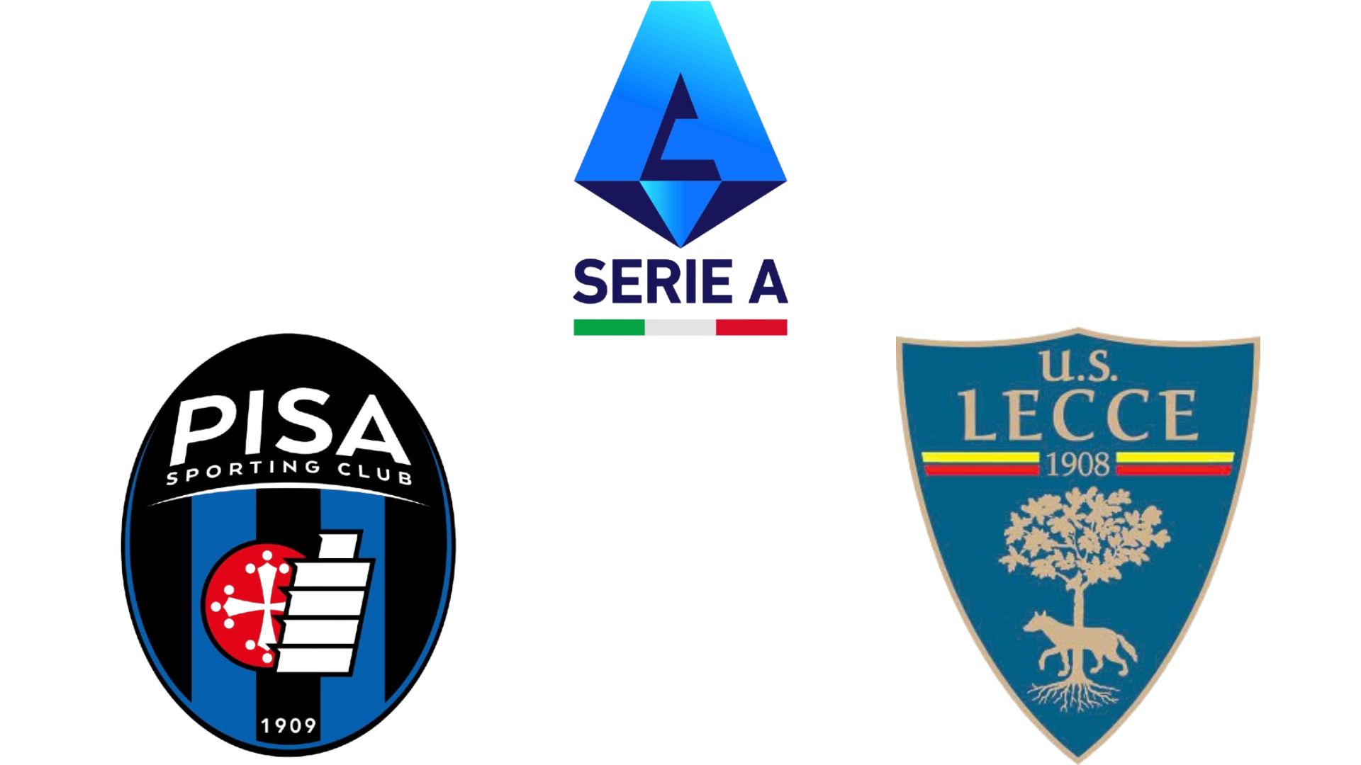 Football commentary Pisa vs Lecce in Serie A. Graphics: Van An