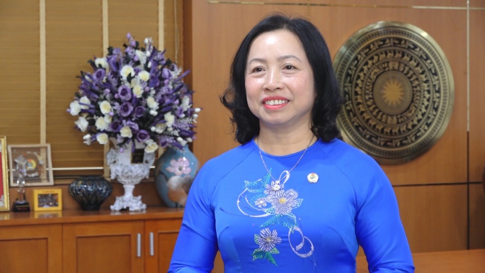 Phó Chủ tịch Thường trực Tổng LĐLĐVN Thái Thu Xương. Ảnh: Tổng LĐLĐVN