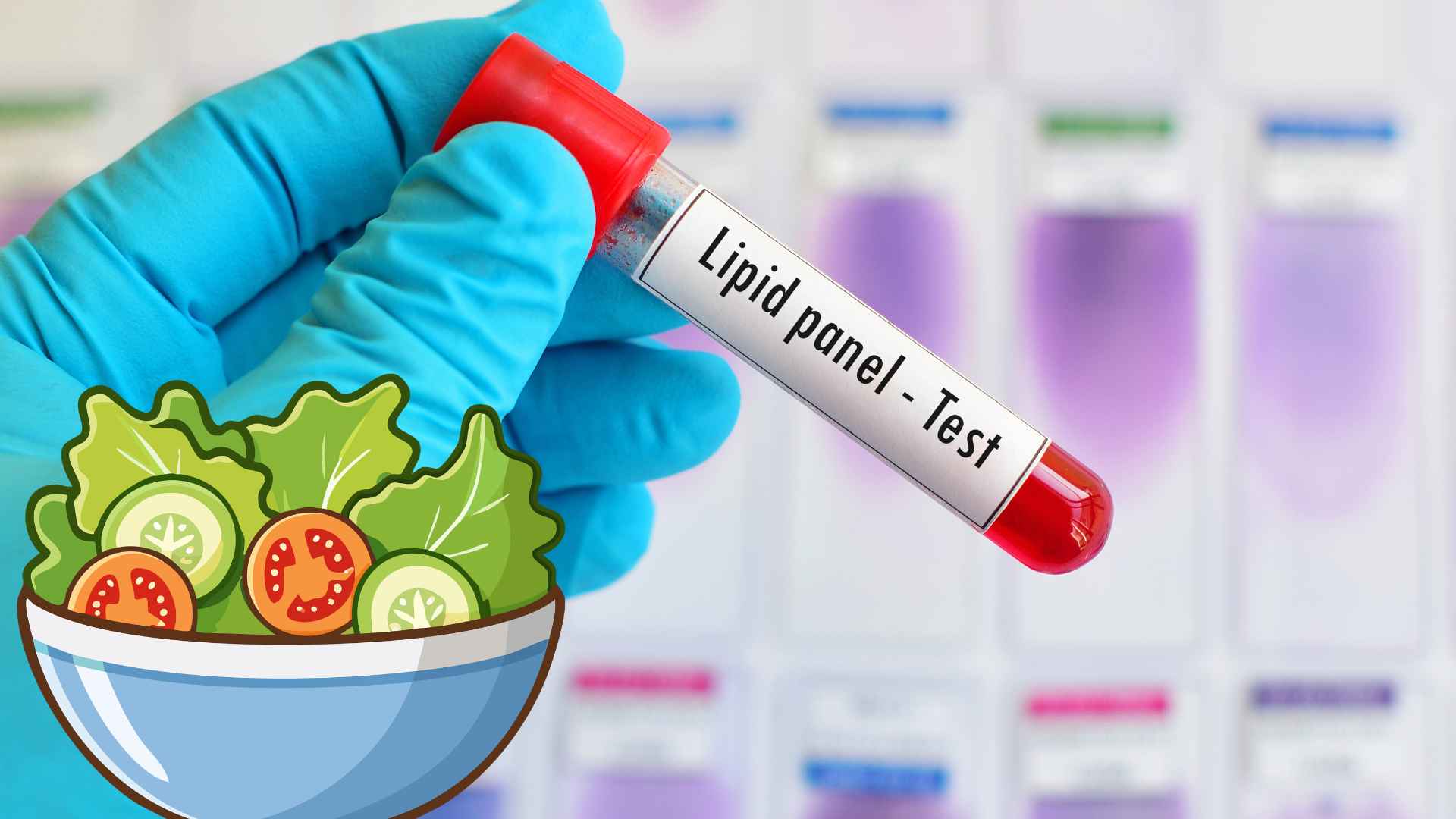 Augmenter la consommation de légumes verts et modifier un mode de vie sain aide à contrôler efficacement la graisse sanguine. Photo graphique: Hương Sơn