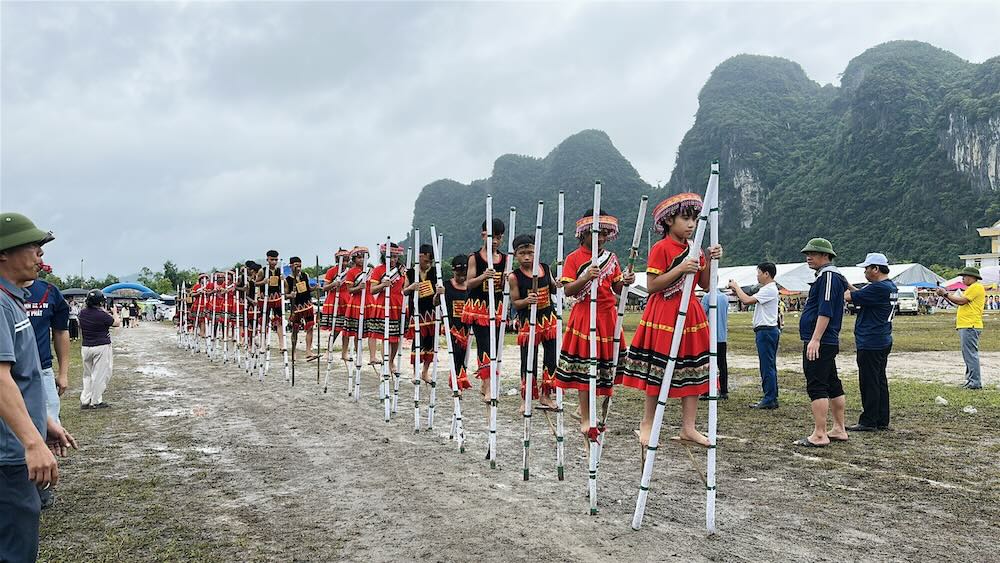 Unique March full moon festival in mountainous commune of Quang Tri. Photo: Thanh Thien