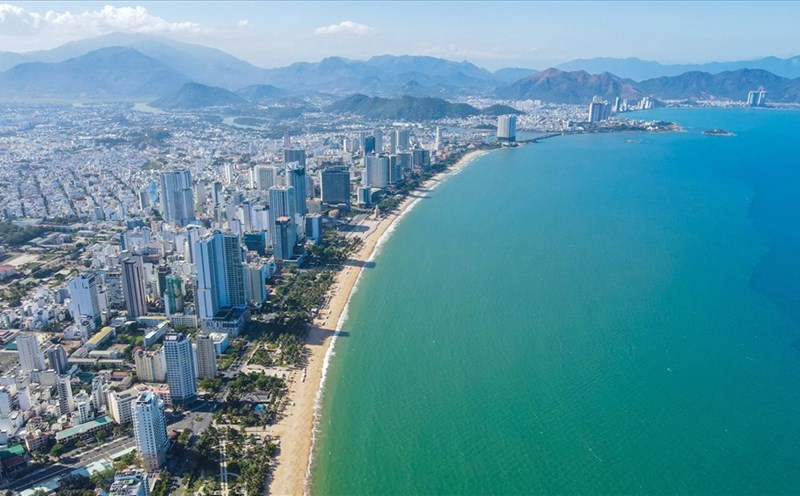 Tỉnh Khánh Hòa đang thúc đẩy tiềm năng, thế mạnh để phát triển thành thành phố trực thuộc Trung ương. Ảnh: Khánh Hòa