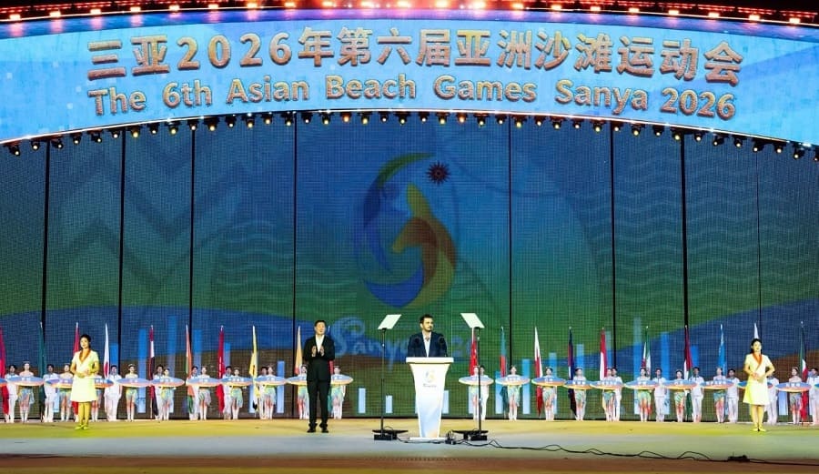 The 2026 Asian Beach Games has a memorable closing ceremony. Photo: Asian Olympic Council - OCA